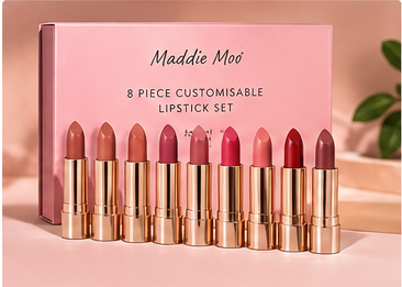 Lipsticks 8 piece colour shade